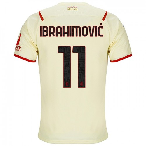 A.C. Milan Dres Zlatan Ibrahimovic 11 Gostujući 2021/22 Kratkih Rukava A.C. Milan Dres Zlatan Ibrahimovic 11 Gostujući 2021/22 Kratkih Rukava